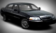 Image of Mansfield CT black Lincoln Town car