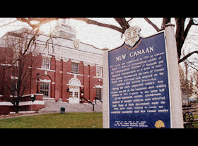 Image of sign that says New Canaan
