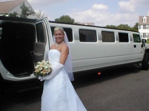 connecticut wedding limo photo