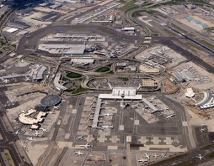 Construction begins on new terminal at new york's JFK airport photo