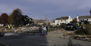 Indianapolis explosion crews there photo