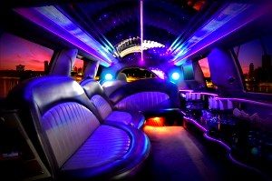 Image of interior of CT limousine